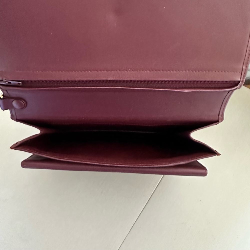 Cartier Burgundy Clutch - Picture 5 of 6